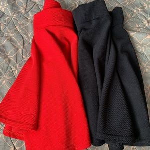 2 flowy skirts